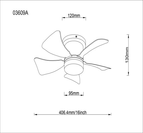 HINES Mennyezeti ventilátor