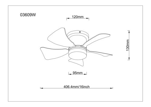 HINES Mennyezeti ventilátor