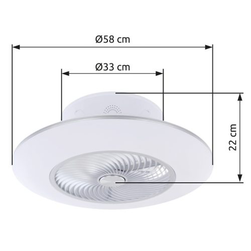 KELLO Mennyezeti ventilátor