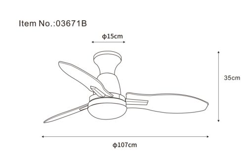 GALE Mennyezeti ventilátor