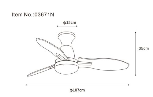 GALE Mennyezeti ventilátor