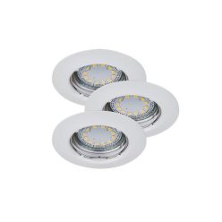 Lite kör spot fix GU10 LED 3x3W fehér