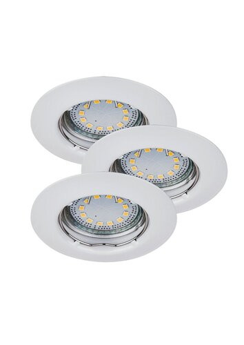 Lite kör spot fix GU10 LED 3x3W fehér