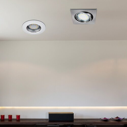 Lite kör spot fix GU10 LED 3x3W fehér
