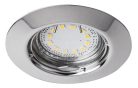 Lite kör spot fix GU10 LED 3x3W króm