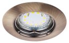 Lite kör spot fix GU10 LED 3x3W bronz