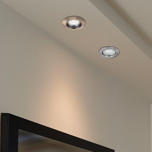 Lite kör spot fix GU10 LED 3x3W bronz