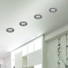 Spot relight fix GU5.3 szatén króm