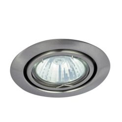 Spot relight kör billenthető GU5.3 szatén króm