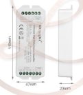Mi Light Jelerõsítõ egység RGB led vezérlõkhöz rgb vezérlés jelerõsítõ led szalag
