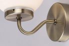 Togo fürdőszobai E14,1x40W bronz IP44