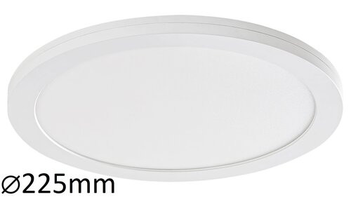 Sonnet, LED 18W, fehér, D225mm