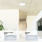 Sonnet, LED 18W, fehér, D225mm sens