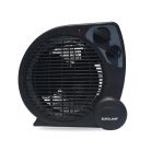 Eurolamp Ventilátoros fűtőtest, 1000/2000W, fekete