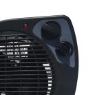 Eurolamp Ventilátoros fűtőtest, 1000/2000W, fekete