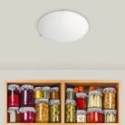 Simple mennyezeti D25 E27 60W fehér, műanyag fül