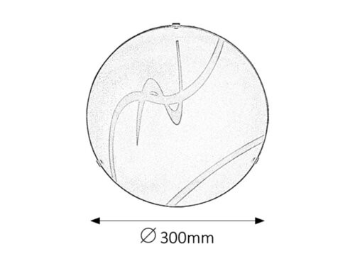 Soley mennyezeti D30 E27 60W fehér