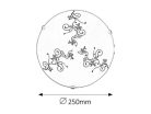 Bloomy mennyezeti D25 E27 60W, fehér