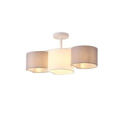   EUROLAMP ARTE ILLUMINA CLOUD függesztett lámpatest, 3XE14 foglalattal, Φ560mm*300mm, Matt fehér színben