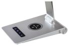 Nilfgard, beltéri asztali LED13W, ezüst,H43cm