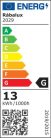 Nilfgard, beltéri asztali LED13W, ezüst,H43cm