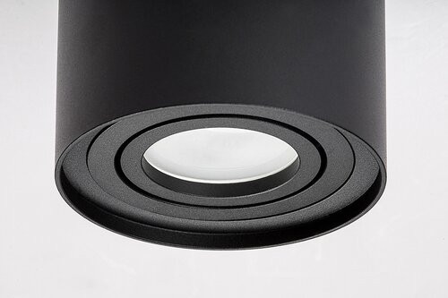 Kobald, beltéri, mennyezeti ,GU10 1xMAX42W, fekete,D9cm