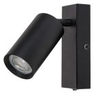 Solo, beltéri fali spot,GU10 1xMAX25W,fekete
