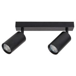 Solo, beltéri spot menny,GU10 2xMAX25W, fekete