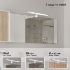 Levon, fürdősz, LED 12W, króm