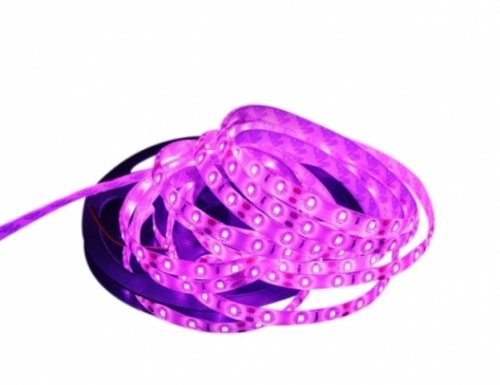 LEDmaster Prémium Pink LED szalag, 4,8W/m, IP65, 5m/ tekercs