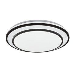 Lupita, beltéri, mennyezeti ,LED 40W, fekete,D49cm