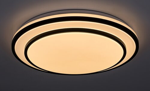 Lupita, beltéri, mennyezeti ,LED 40W, fekete,D49cm