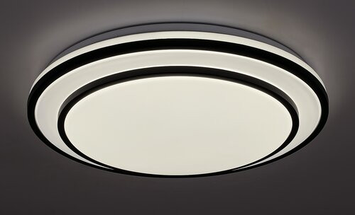 Lupita, beltéri, mennyezeti ,LED 40W, fekete,D49cm
