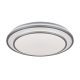 Lupita, beltéri, mennyezeti ,LED 40W, ezüst,D49cm