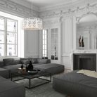 Alessandra függőlámpa E27 3x60W,matt feh#r