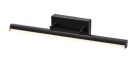 Evan, beltéri fürdő,LED 12W, m.fekete,L49cm