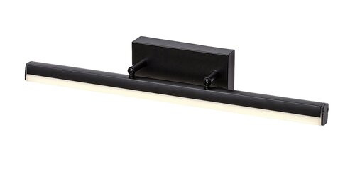 Evan, beltéri fürdő,LED 12W, m.fekete,L49cm