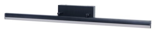 Evan, beltéri fürdő,LED 18W, m.fekete,L63cm