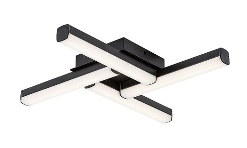 Evan, beltéri fürdő.m.,LED 18W, m.fekete,43cm