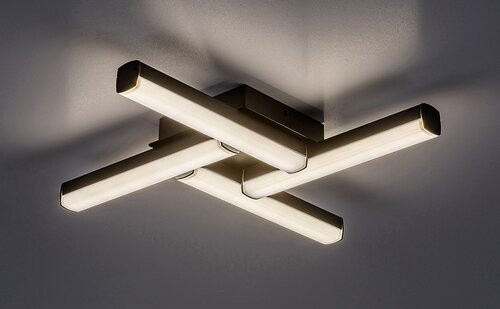 Evan, beltéri fürdő.m.,LED 18W, m.fekete,43cm
