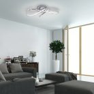 Aniela, mennyezeti, LED 20W, króm