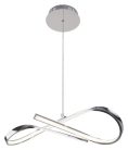 Aniela, függőlámpa, LED 20W, króm