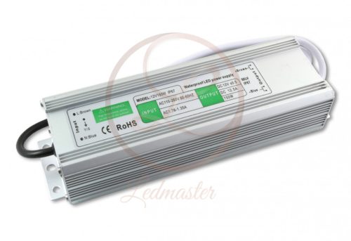 Masterled 150 W-os vízálló tápegység 12 5 Amper 12 VDC