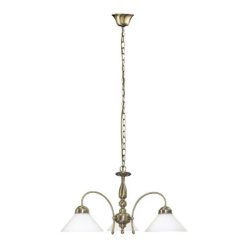 Marian 3ágú csillár E27 3x60W bronz