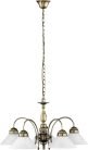 Marian 5ágú csillár E27 5x60W bronz