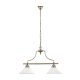 Marian 2 ágú függőlámpa E27 2x60W bronz