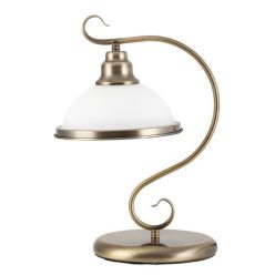 Elisett asztali lámpa E27 1x60W bronz