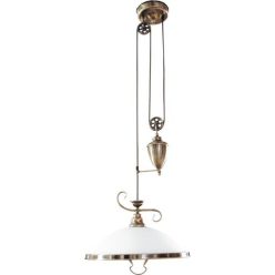 Elisett függőlámpa E27 1x60W bronz