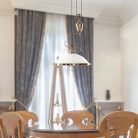 Elisett függőlámpa E27 1x60W bronz