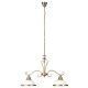Elisett 2ágú függőlámpa E27 2x60W bronz